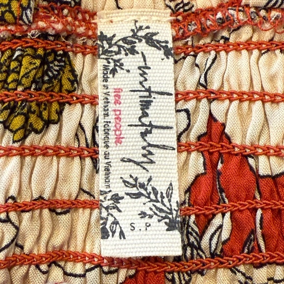 Free People Heatwave Printed Maxi Dress in Sunset Combo Red Floral 45180 - Picture 10 of 13